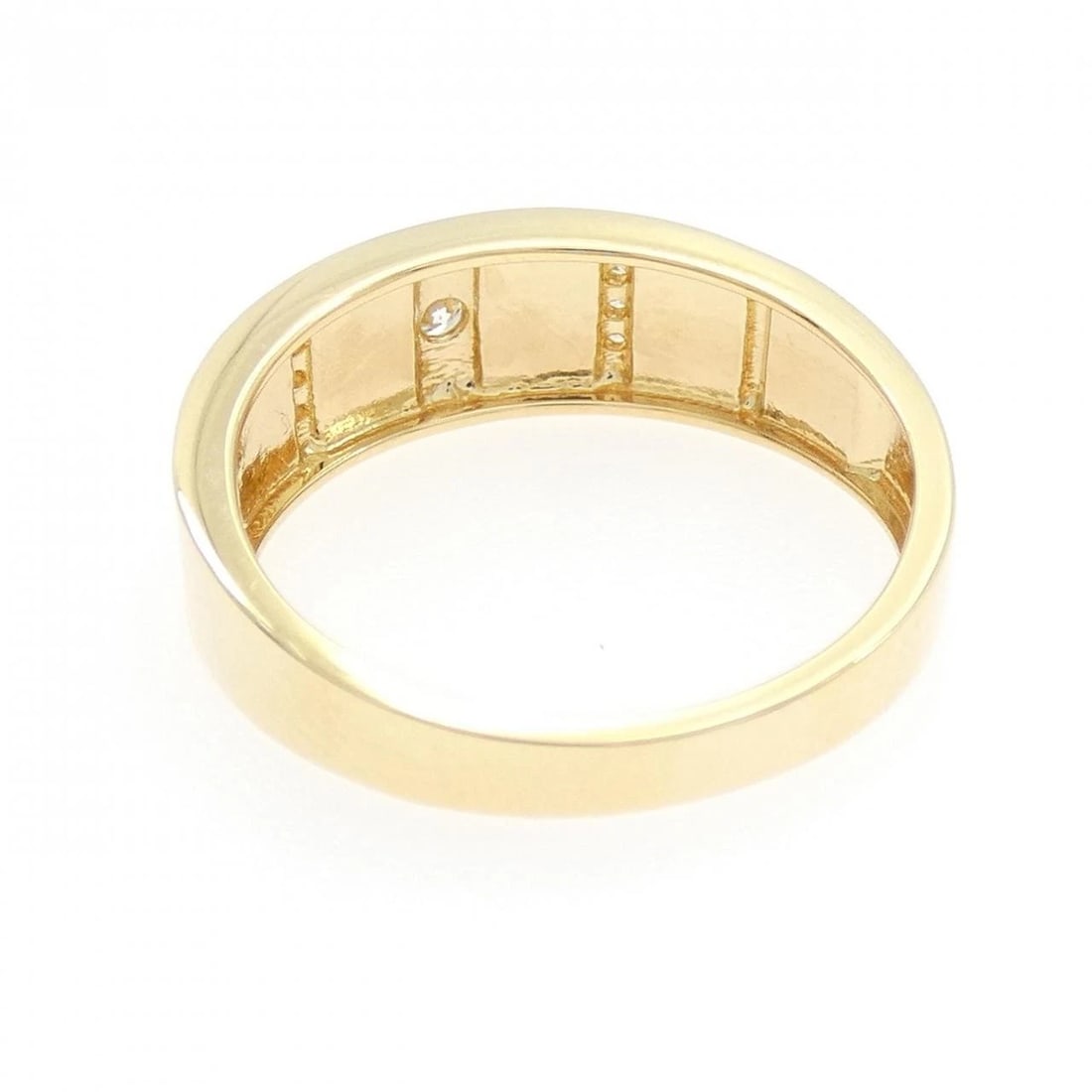 K18YG DIAMOND RING - 2