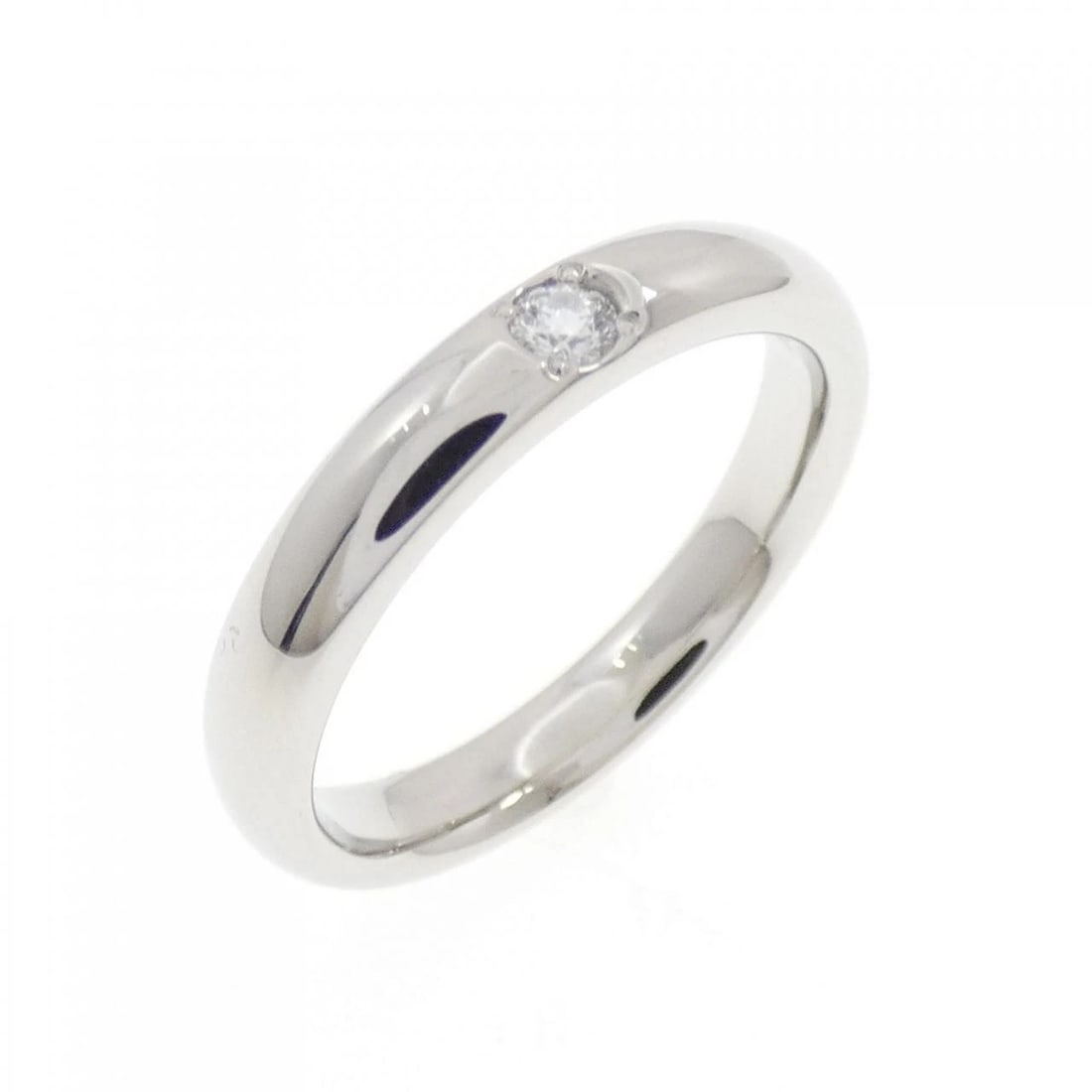 PT950 DIAMOND RING: PT950 Diamond Ring Brand: Unbranded Type: Diamond Ring Material: PT950, Main Stone/Creation Natural Color: Silver Size: US 4 Accessories: None Accessories Notice: When purchasing pre-owned goods,