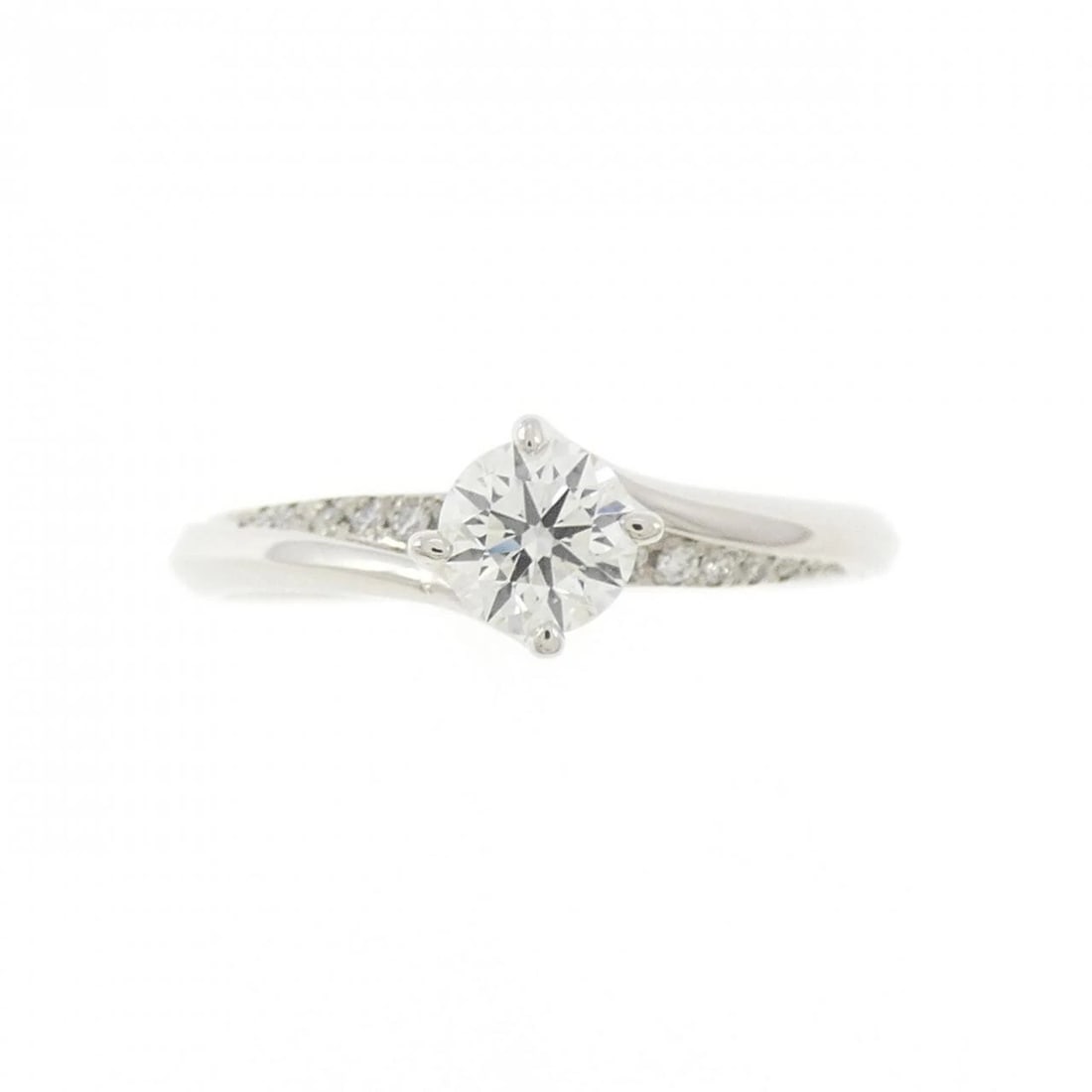 PT950 DIAMOND RING: PT950 Diamond Ring Brand: Unbranded Type: Ring Material: PT950, Color: Silver Size: US 5 1/2 Accessories: None Accessories Notice: When purchasing pre-owned goods, please refer to the photos of the