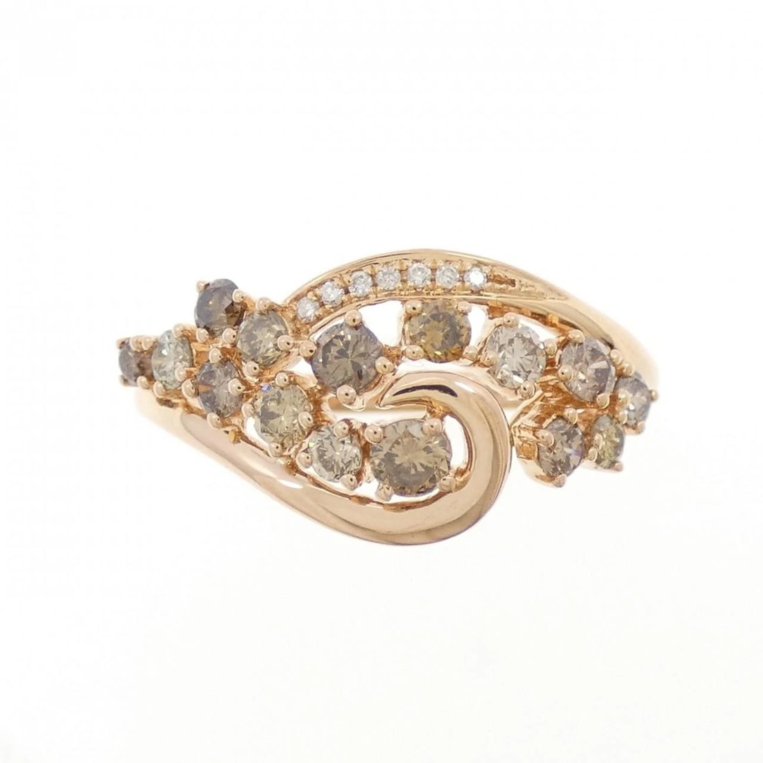 K18PG DIAMOND RING - 2