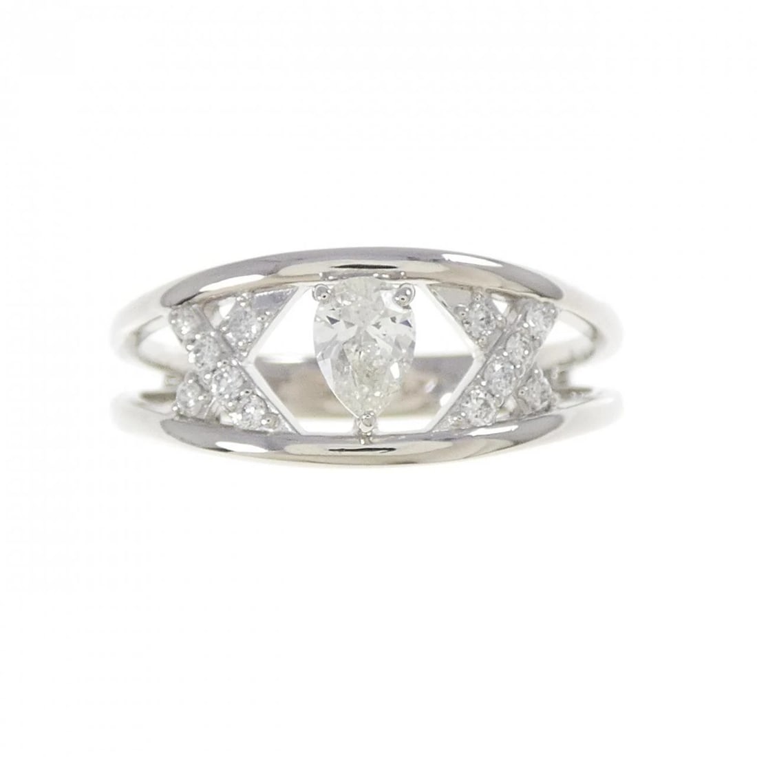PT900 DIAMOND RING - 2