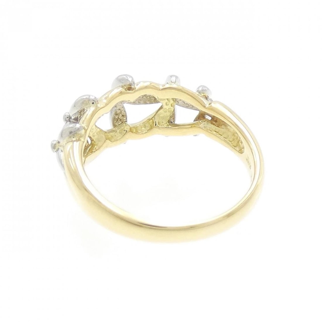 K18YG/PT900 RING - 3