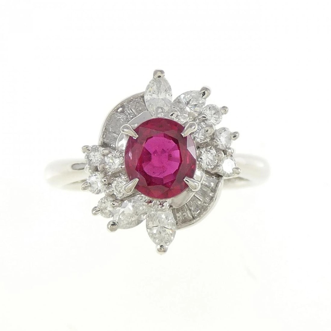 PT900 RUBY RING - 2