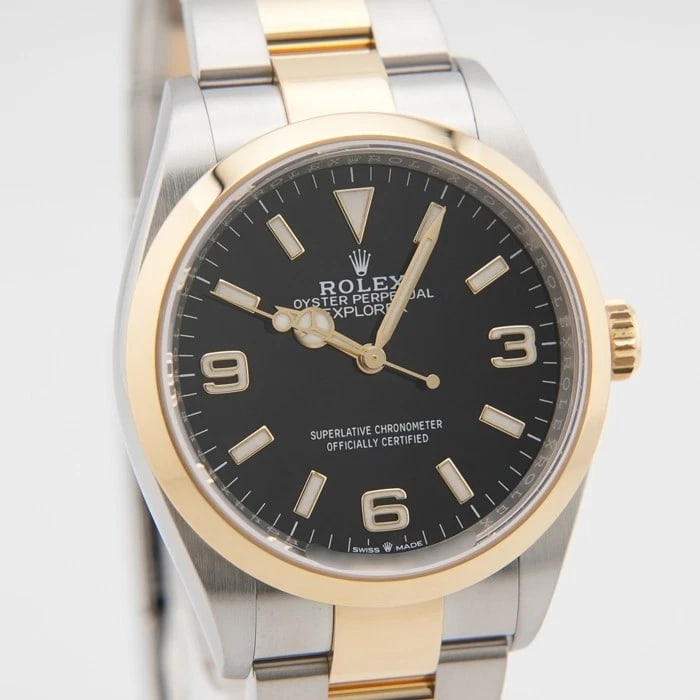 ROLEX EXPLORER BLACK WATCH - 3