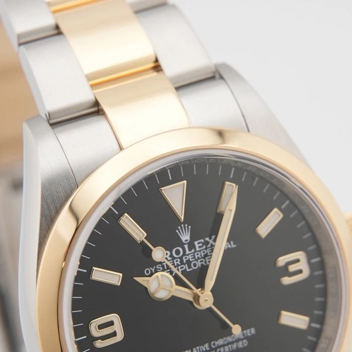 ROLEX EXPLORER BLACK WATCH - 4