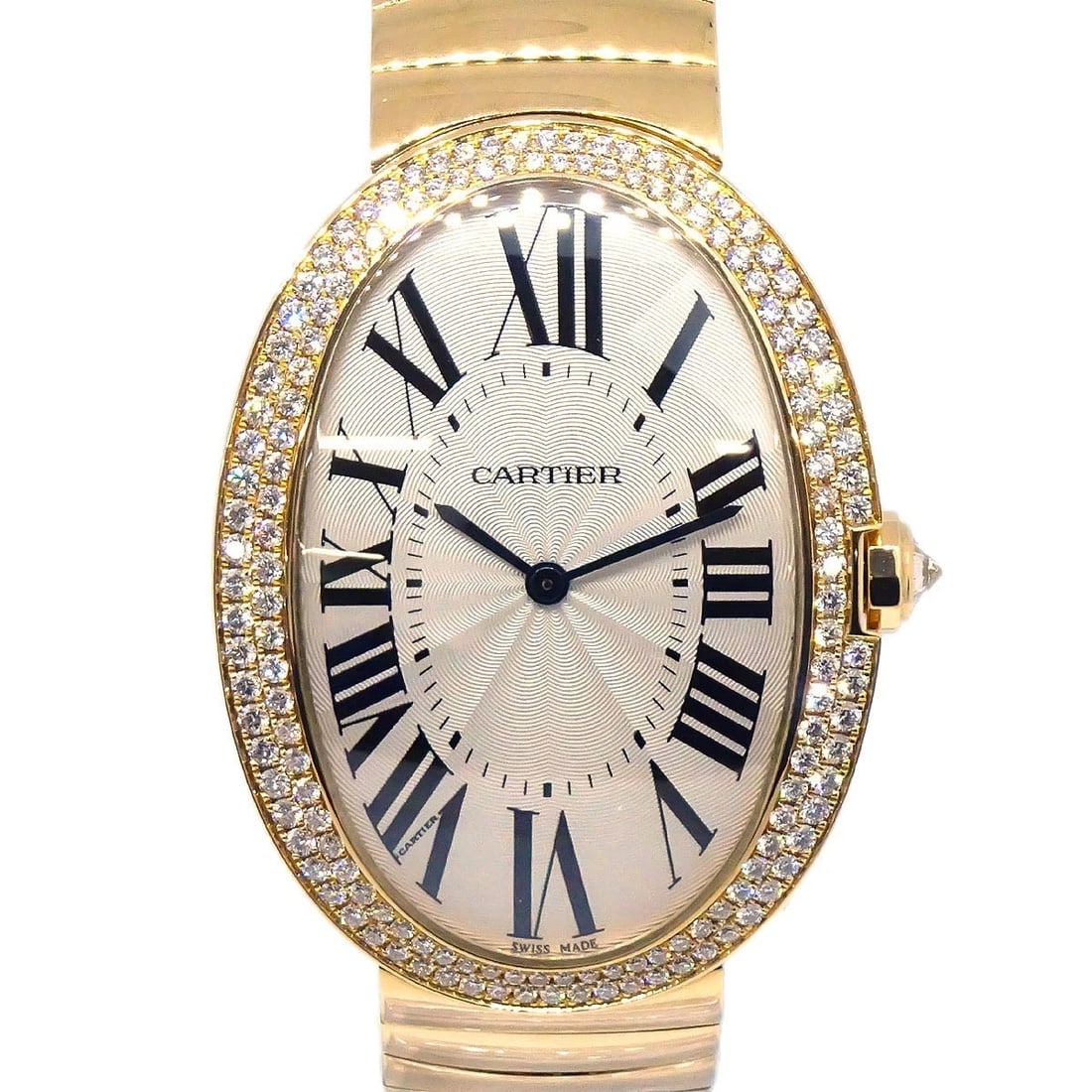 CARTIER BAIGNOIRE SELF WINDING WATCH 18KYG WATCH - 2