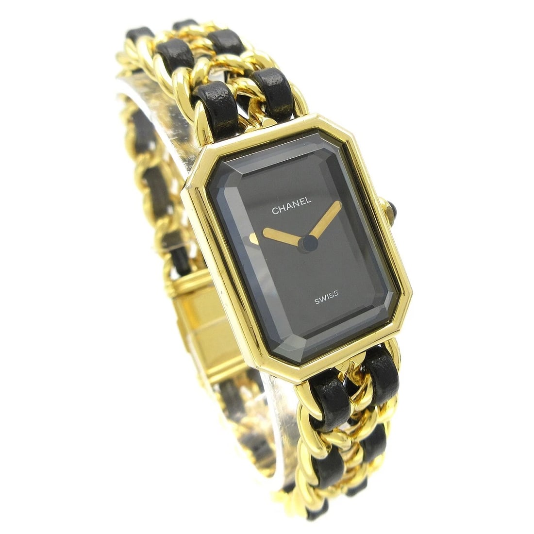 CHANEL PREMIERE WATCH GOLD WATCH (1 of 2)