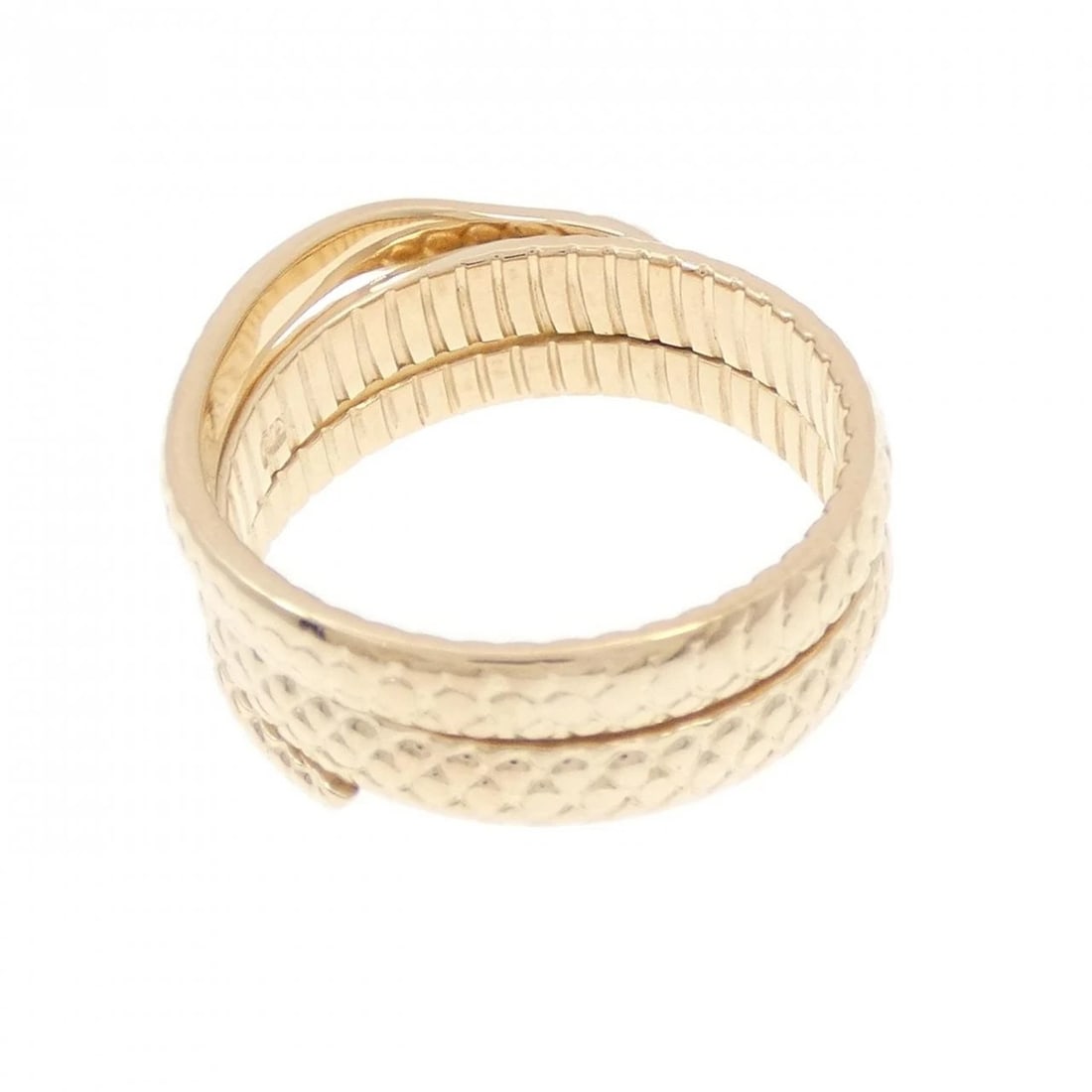 K18PG SNAKE RING - 3