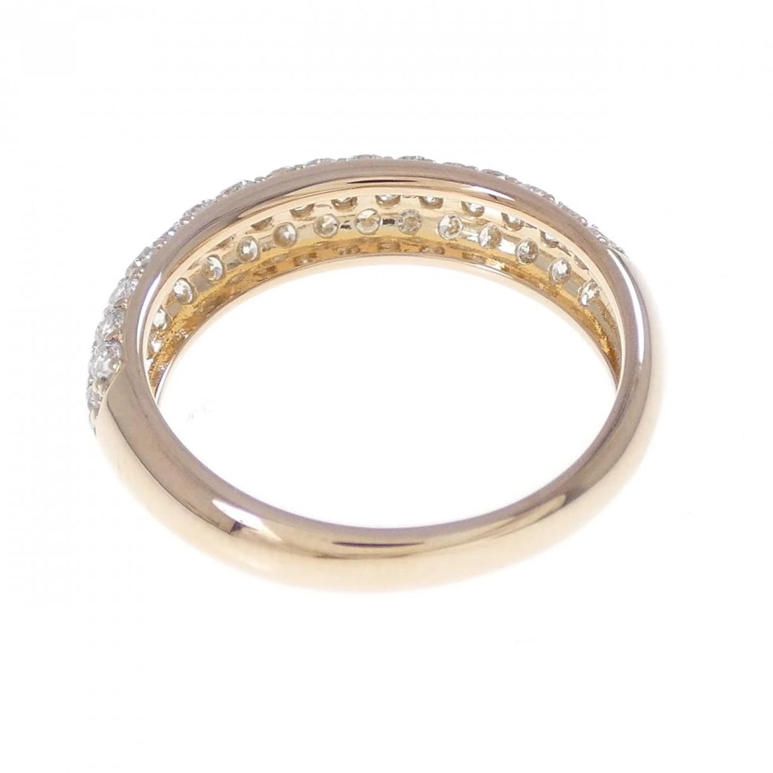 K18PG PAVE DIAMOND RING - 3