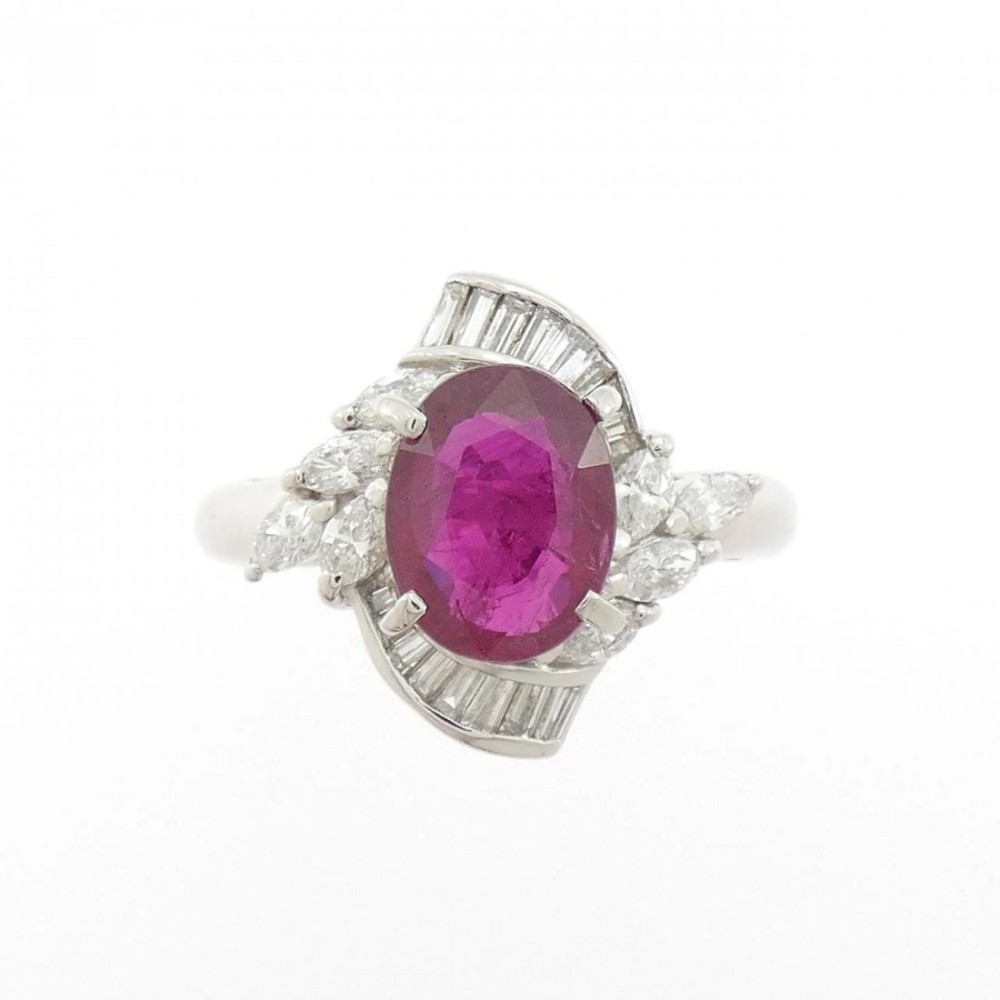 PT900 RUBY RING - 2