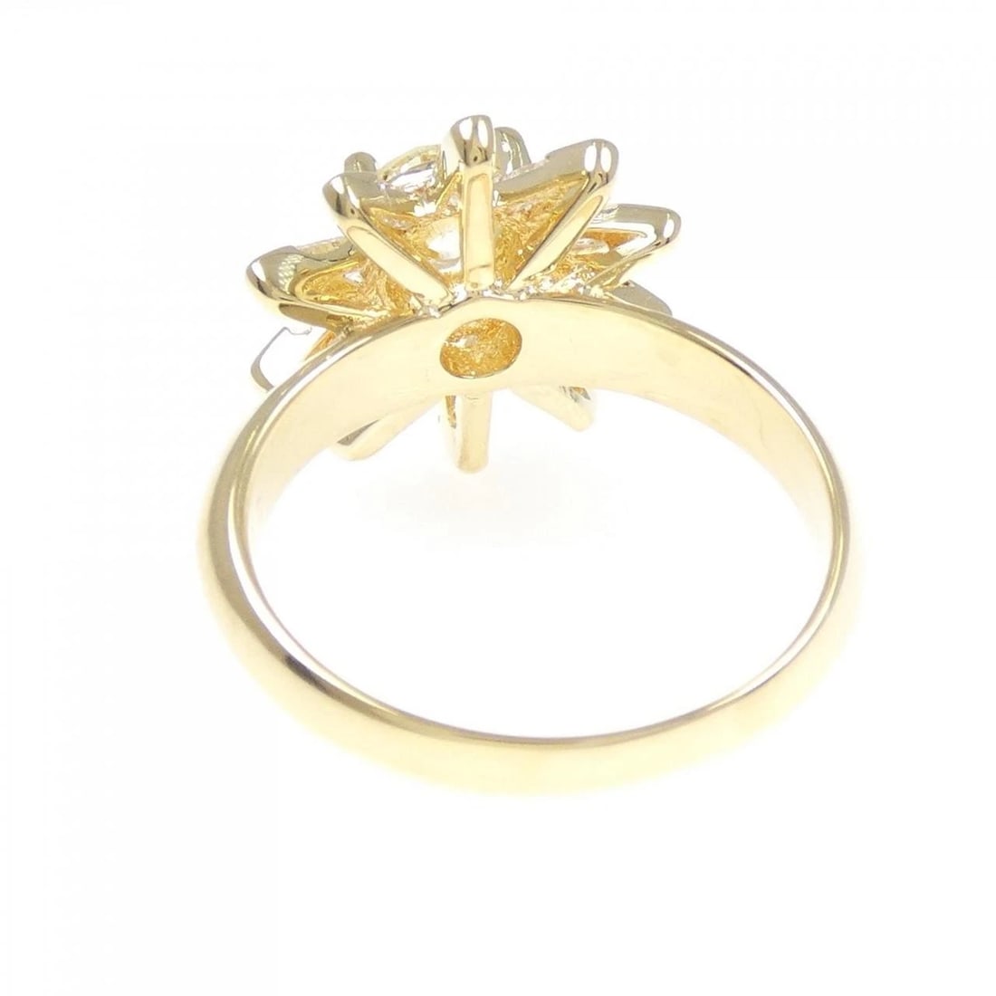 K18YG DIAMOND RING - 3