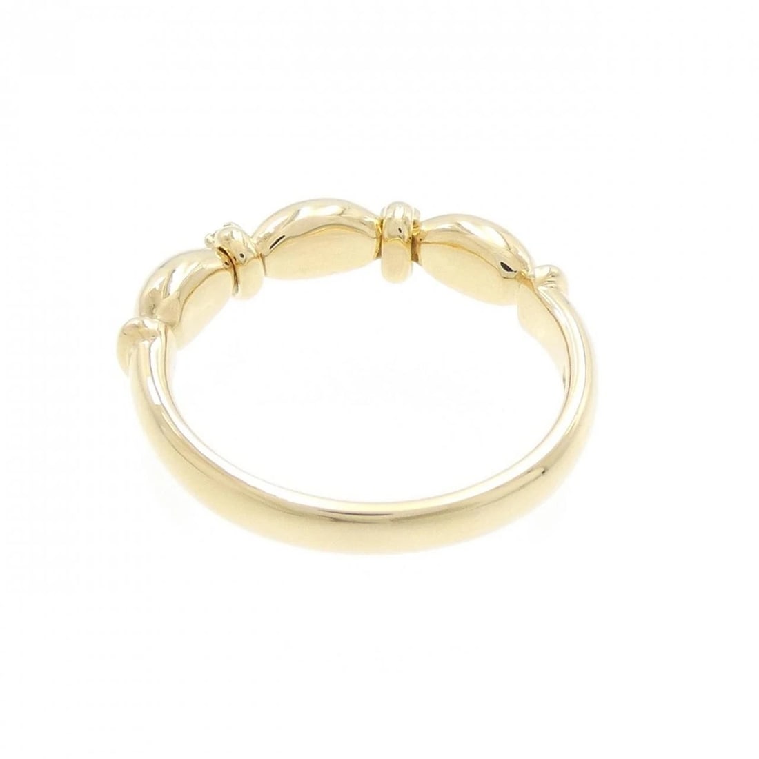 K18YG DIAMOND RING - 3