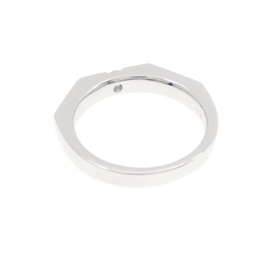 K18WG DIAMOND RING - 3