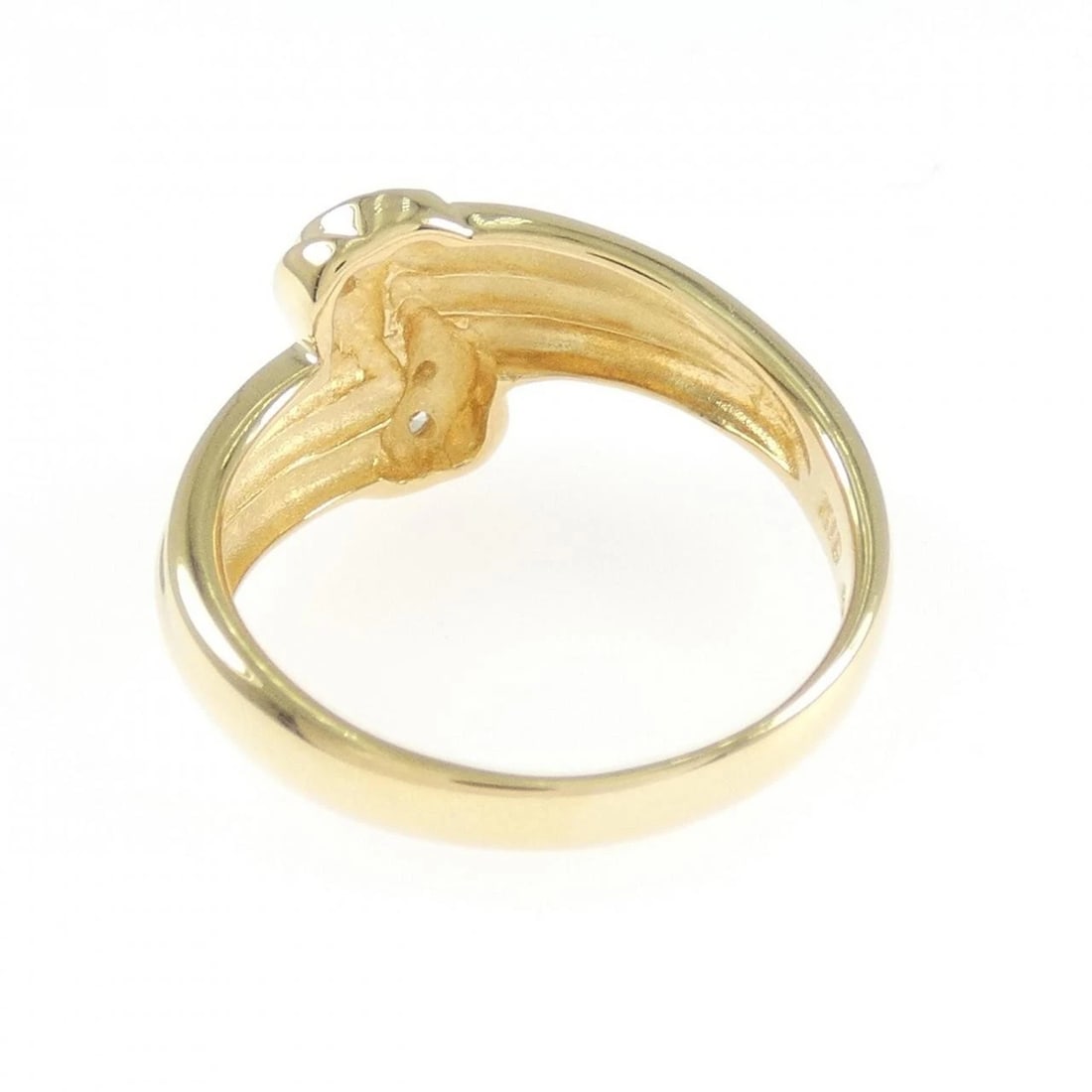 K18YG DIAMOND RING - 3
