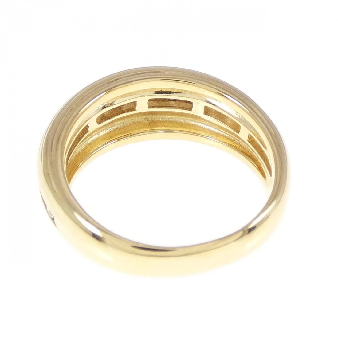 K18YG DIAMOND RING - 2