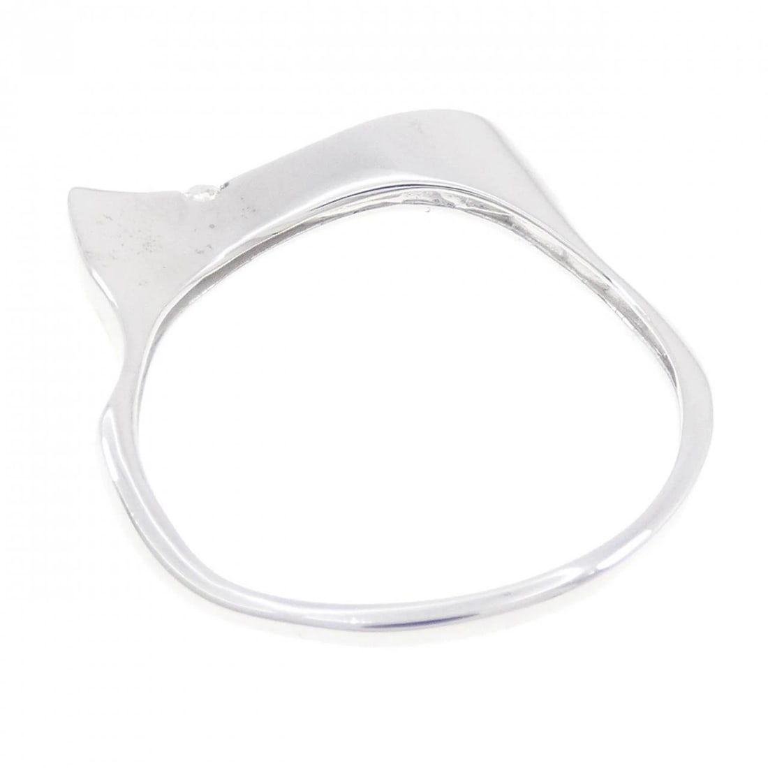 K18WG DIAMOND RING - 3