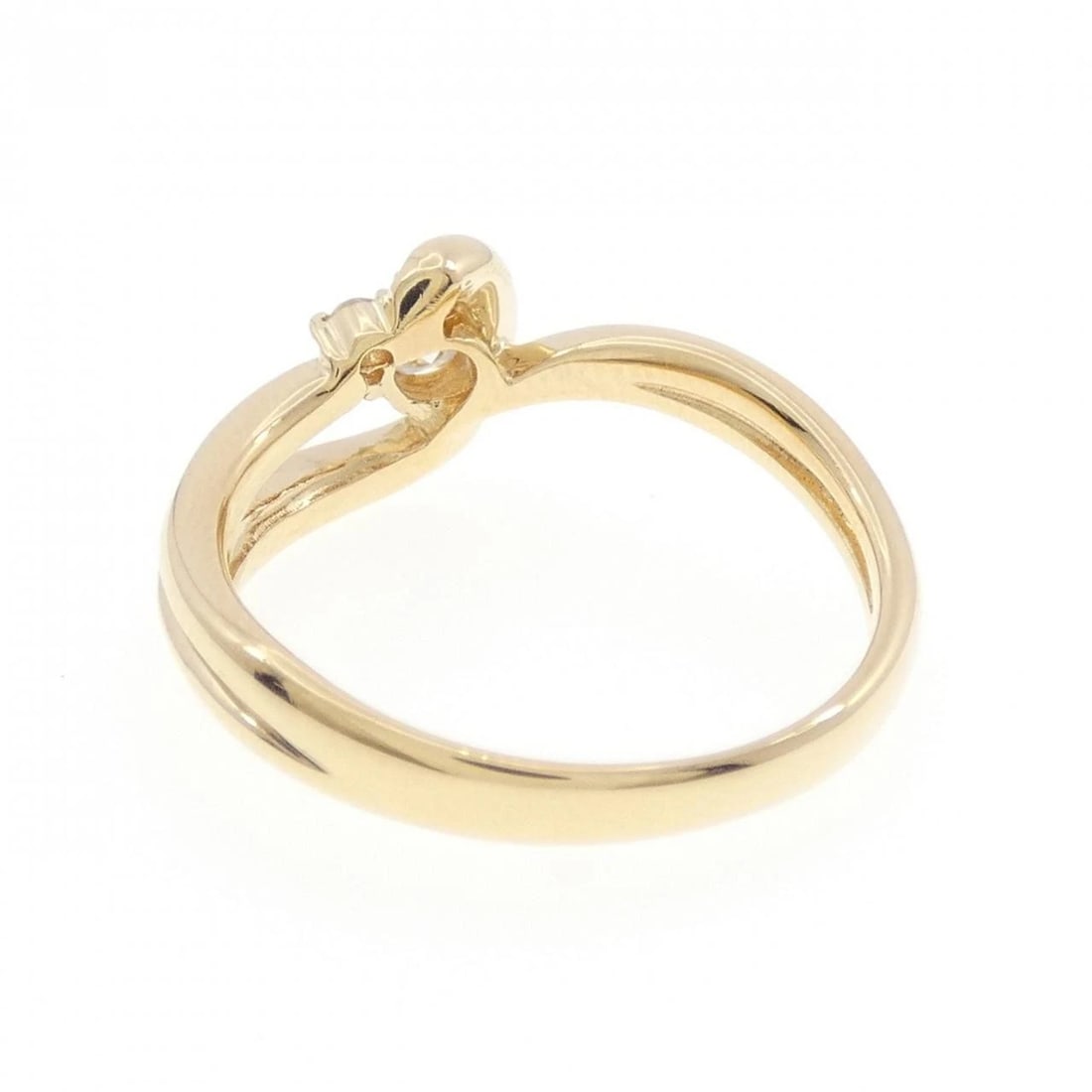K18YG DIAMOND RING - 2
