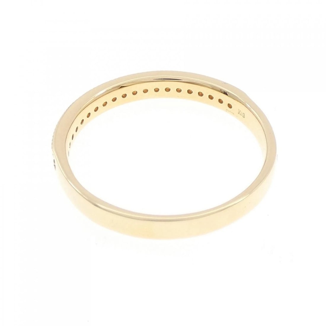 K18YG DIAMOND RING - 2
