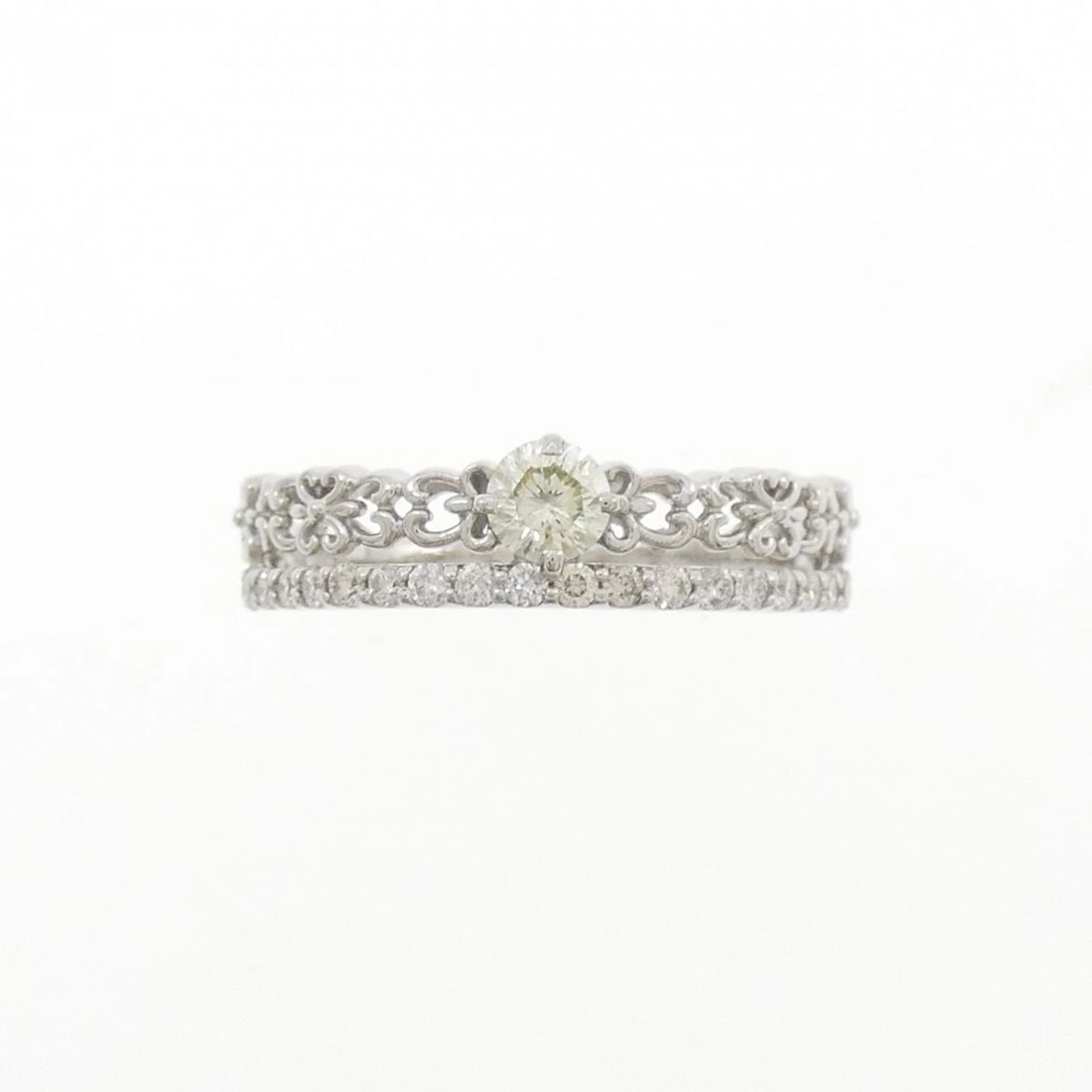 PT950 DIAMOND RING - 2