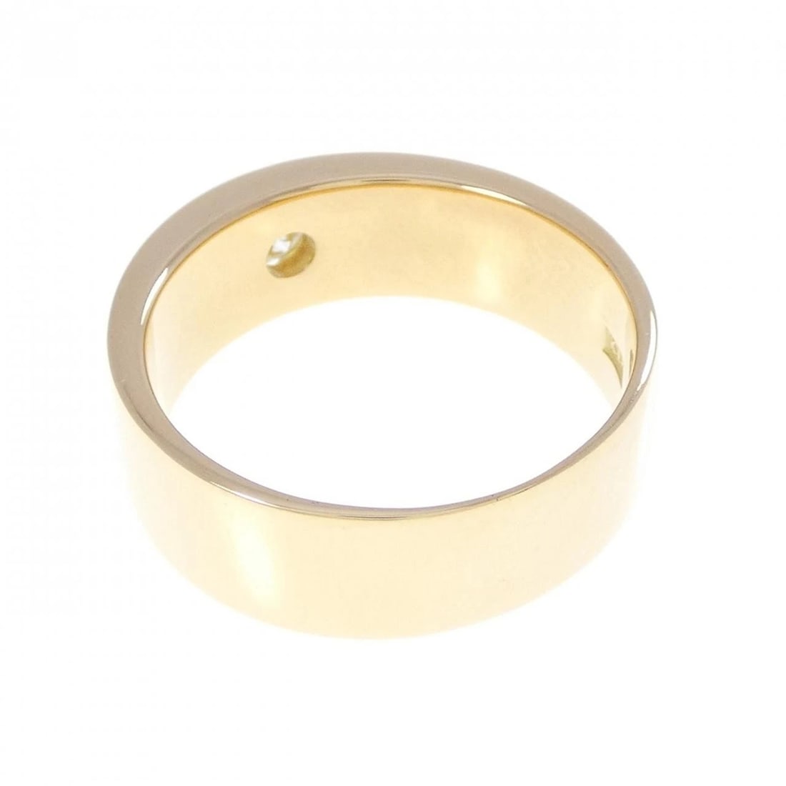 K18YG DIAMOND RING - 2