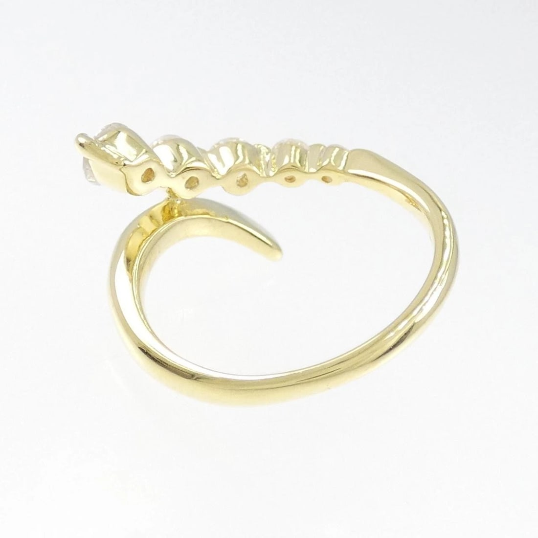 K18YG DIAMOND RING - 2