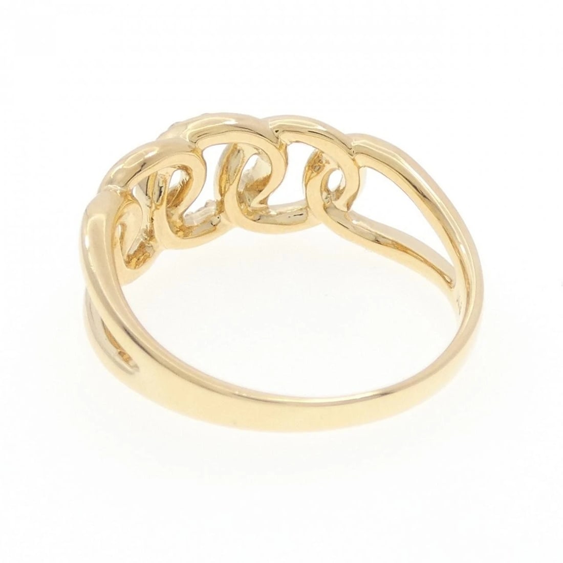 K18YG DIAMOND RING - 3