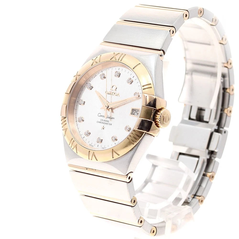 OMEGA CONSTELLATION DIAMOND AUTOMATIC WATCH - 2