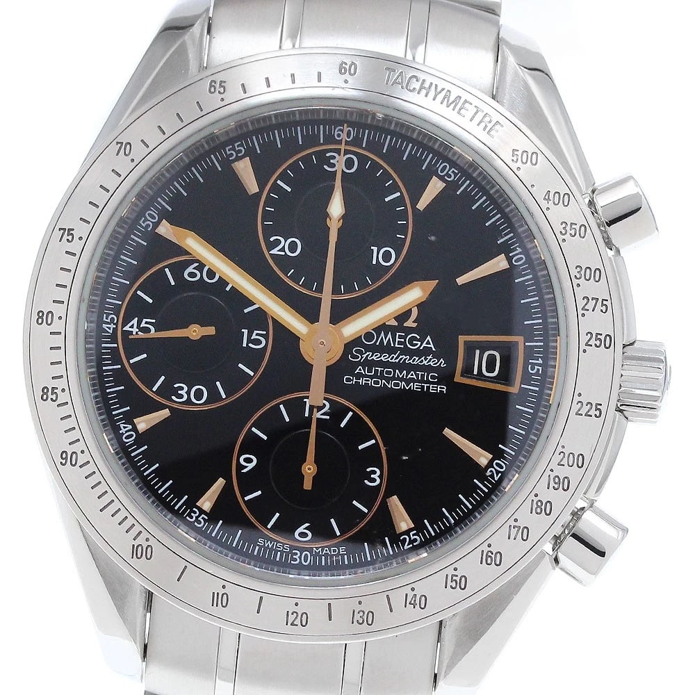 OMEGA SPEEDMASTER JAPAN LIMITED EDITION AUTOMATIC WATCH: OMEGA Speedmaster Japan Limited Edition Automatic Watch Brand: OMEGA Type: Wristwatch Material: Band Material Stainless Steel, Case Material Stainless Steel / Stainless Steel Color: Band Color Silver,