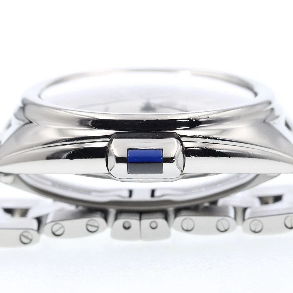 CARTIER DATE SILVER AUTOMATIC WATCH - 4