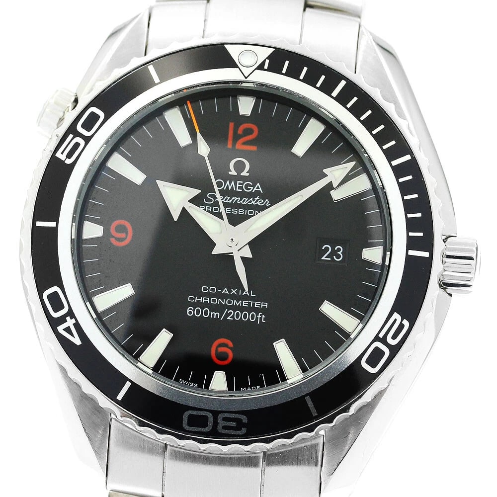 OMEGA SEAMASTER PLANET OCEAN COAXIAL AUTOMATIC MEN'S WATCH: OMEGA Seamaster Planet Ocean Coaxial Automatic Men's Watch Brand: OMEGA Type: Wristwatch Material: Band Material Stainless Steel, Case Material Stainless Steel / Stainless Steel Color: Band Color