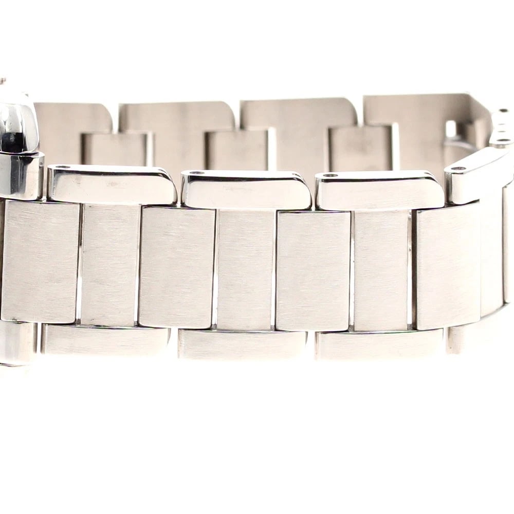 CARTIER TANK DATE SILVER AUTOMATIC WATCH - 3