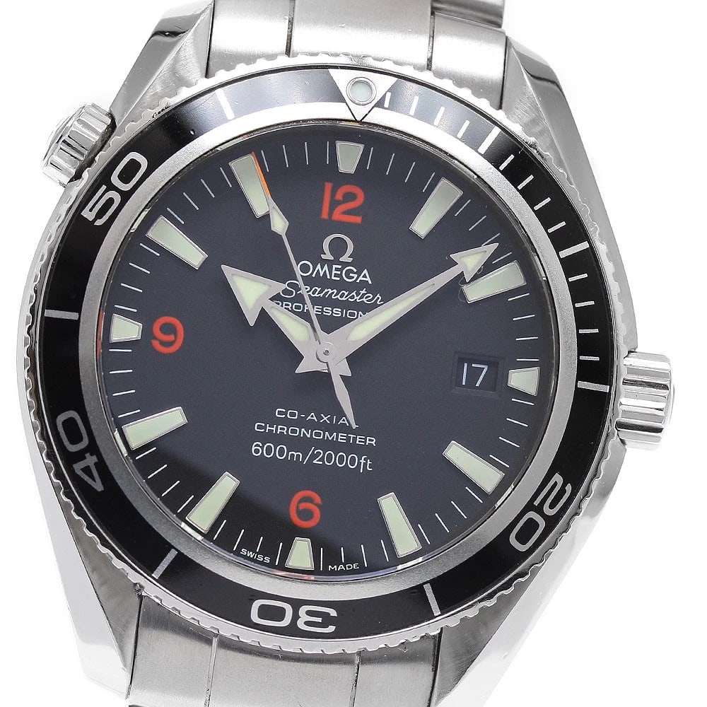 OMEGA SEAMASTER PLANET OCEAN CO AXIAL AUTOMATIC WATCH: OMEGA Seamaster Planet Ocean Co Axial Automatic Watch Brand: OMEGA Type: Wristwatch Material: Band Material Stainless Steel, Case Material Stainless Steel / Stainless Steel Color: Band Color Silver, D