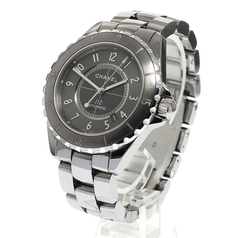 CHANEL CHROMATIC DATE GRAY DIAL AUTOMATIC WATCH - 2