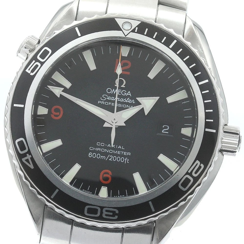 OMEGA SEAMASTER PLANET OCEAN CO-AXIAL DATE AUTOMATIC WATCH: OMEGA Seamaster Planet Ocean Co-Axial Date Automatic Watch Brand: OMEGA Type: Wristwatch Material: Band Material Stainless Steel, Case Material Stainless Steel / Stainless Steel Color: Band Color Silv