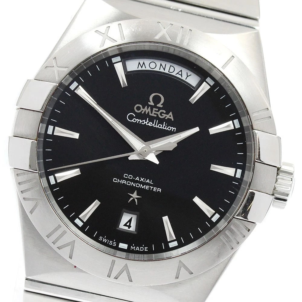 OMEGA CONSTELLATION CO AXIAL AUTOMATIC WATCH: OMEGA Constellation Co Axial Automatic Watch Brand: OMEGA Type: Wristwatch Material: Band Material Stainless Steel, Case Material Stainless Steel / Stainless Steel Color: Band Color Silver, Dial Color