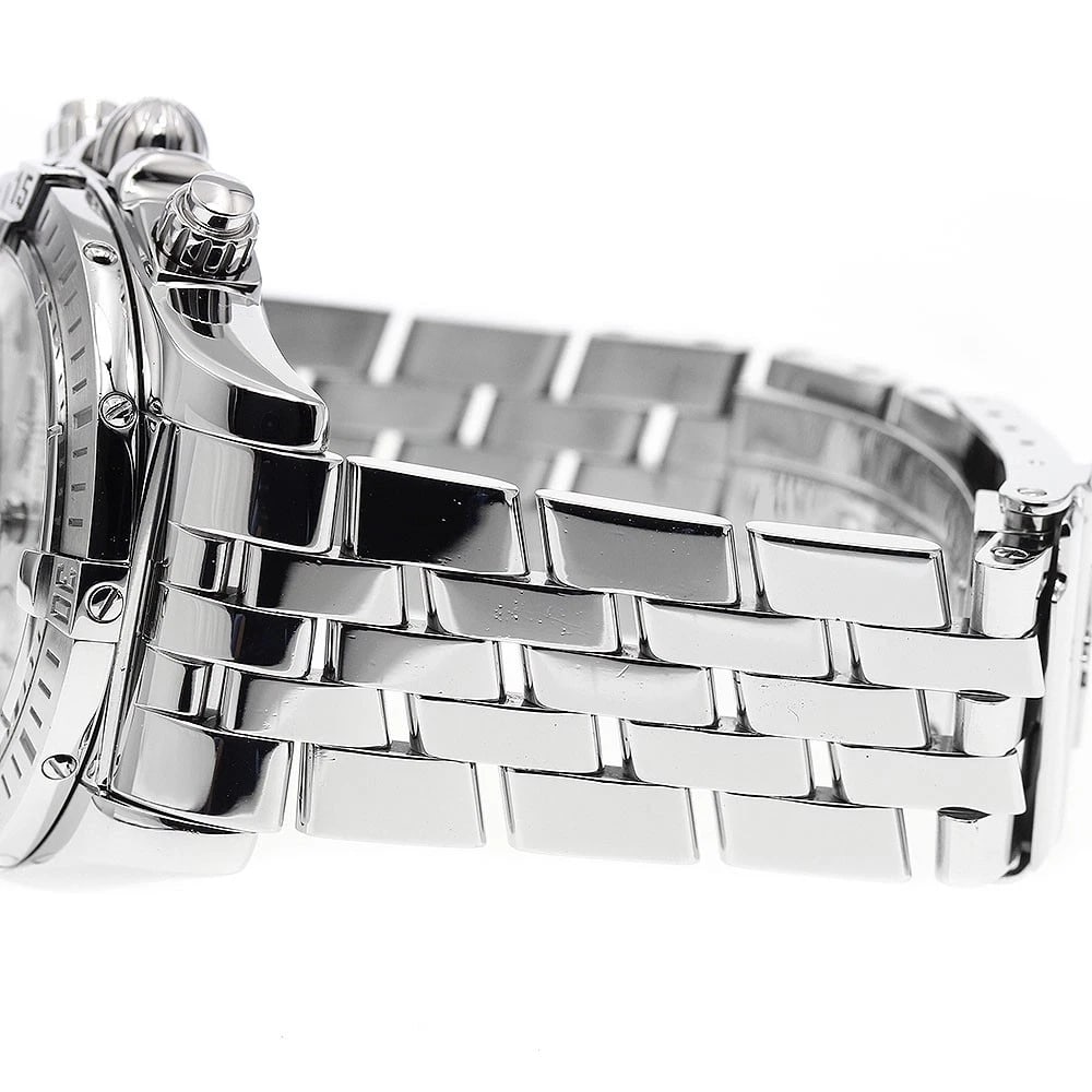 BREITLING CHRONOMAT EVOLUTION6 DATE SILVER DIAL AUTOMATIC MEN'S WATCH - 3