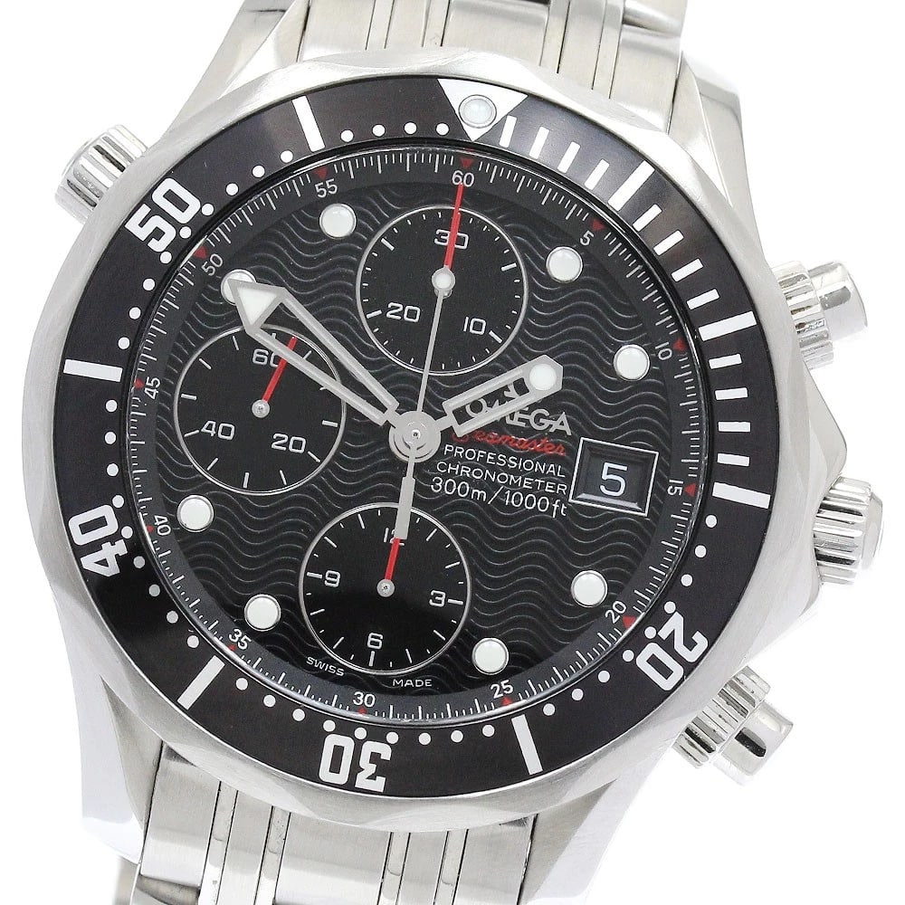 OMEGA SEAMASTER PRO DIVERS AUTOMATIC WATCH: OMEGA Seamaster Pro Divers Automatic Watch Brand: OMEGA Type: Wristwatch Material: Band Material Stainless Steel, Case Material stainless Steel /stainless steel Color: Band Color Silver, Dial Color