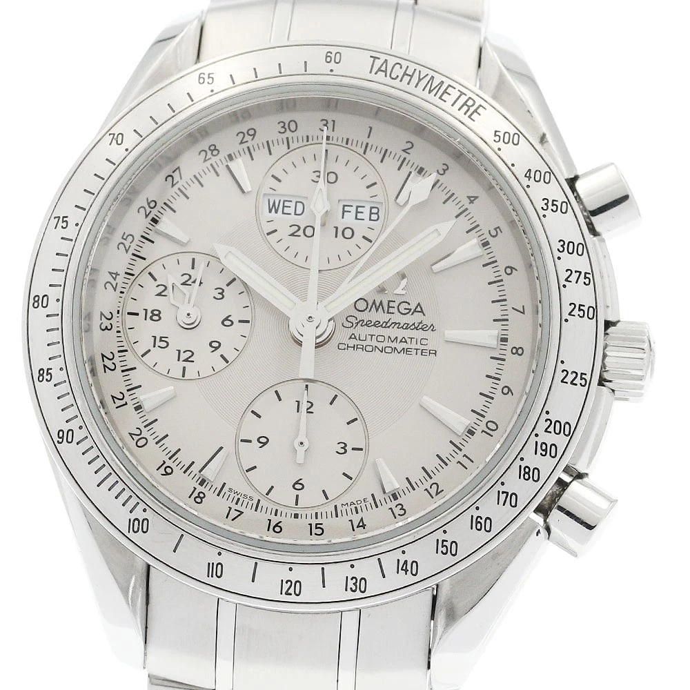 OMEGA SPEEDMASTER TRIPLE CALENDAR CHRONOGRAPH AUTOMATIC MEN'S WATCH (1 of 4)