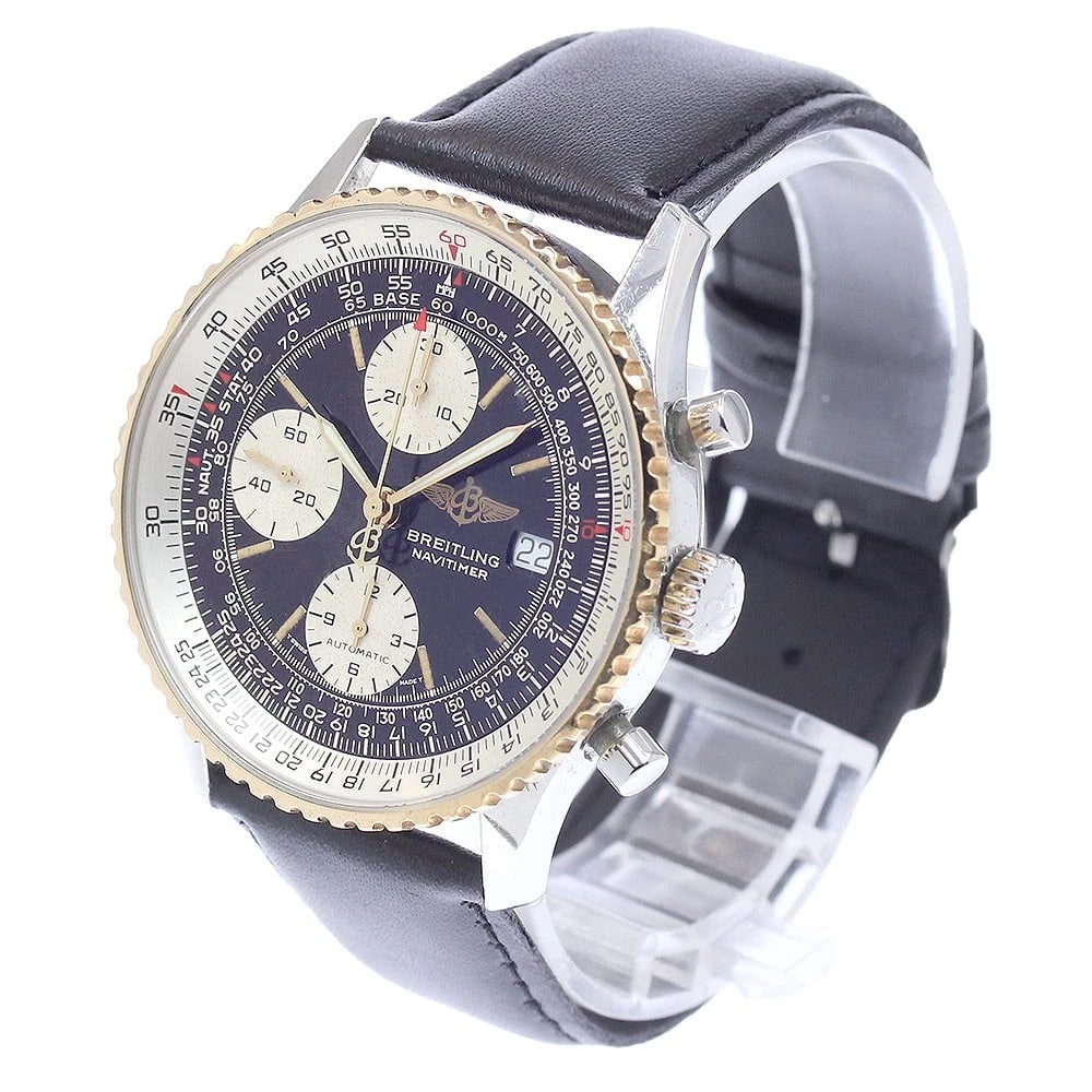 BREITLING OLD NAVITIMER CHRONOGRAPH DATE AUTOMATIC WATCH - 2