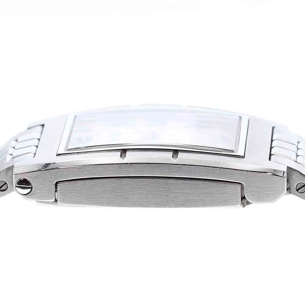 PIAGET UPSTREAM DATE SILVER AUTOMATIC WATCH - 4