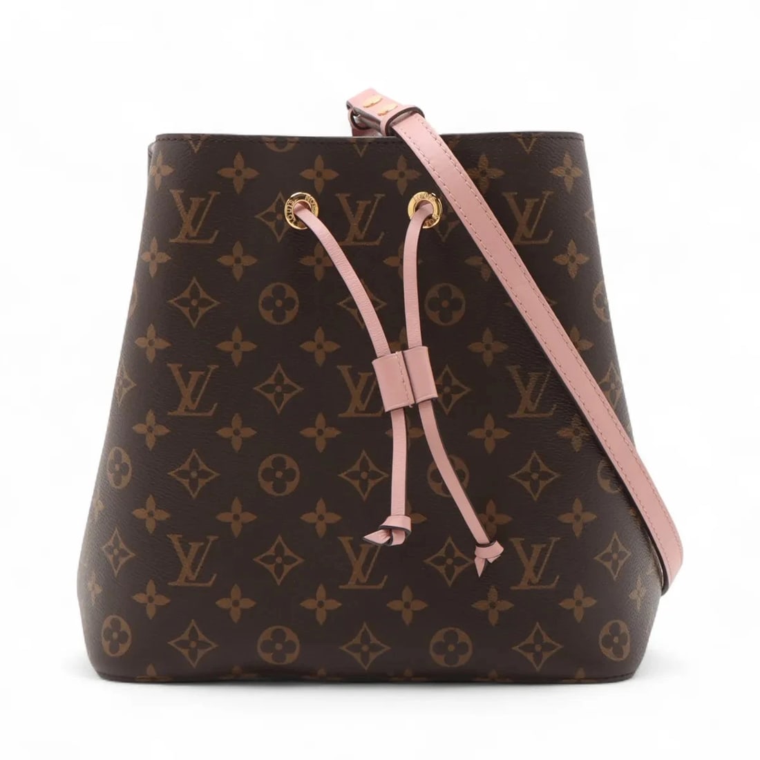 LOUIS VUITTON MONOGRAM NEONOE BROWN: Louis Vuitton Monogram Neonoe Brown Brand: Louis Vuitton Type: Shoulder bag Material: none Color: Brown Size: Height:10.2inch Length:10.2inch Depth:6.7inch Shoulder height:23.0inch Accessories: No