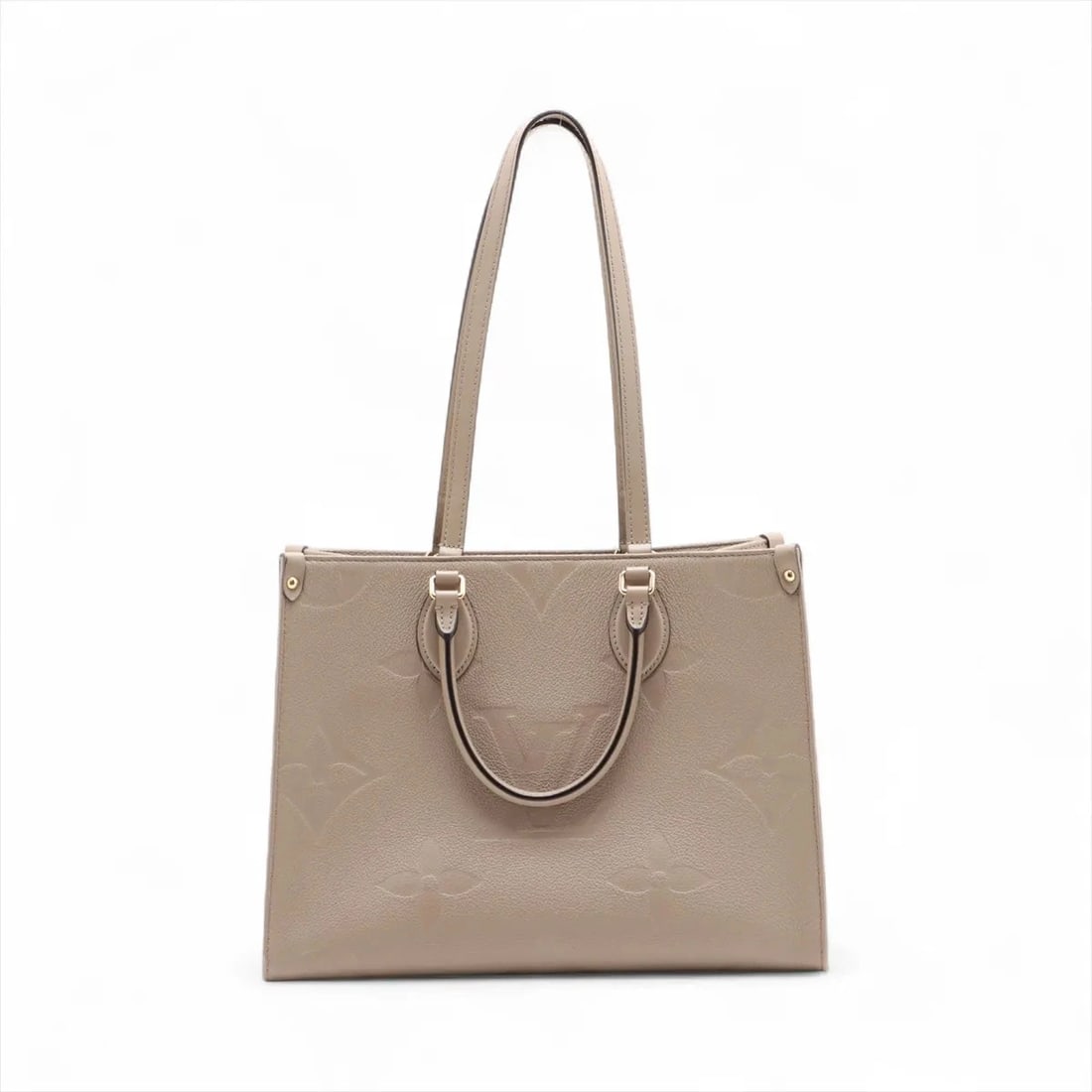LOUIS VUITTON MONOGRAM EMPREINTE BEIGE: Louis Vuitton monogram empreinte Beige Brand: Louis Vuitton Type: Tote bag Material: none Color: Beige Size: Height:10.4inch Length:13.6inch Depth:5.9inch Handle height:4.9inch Accessories: None <