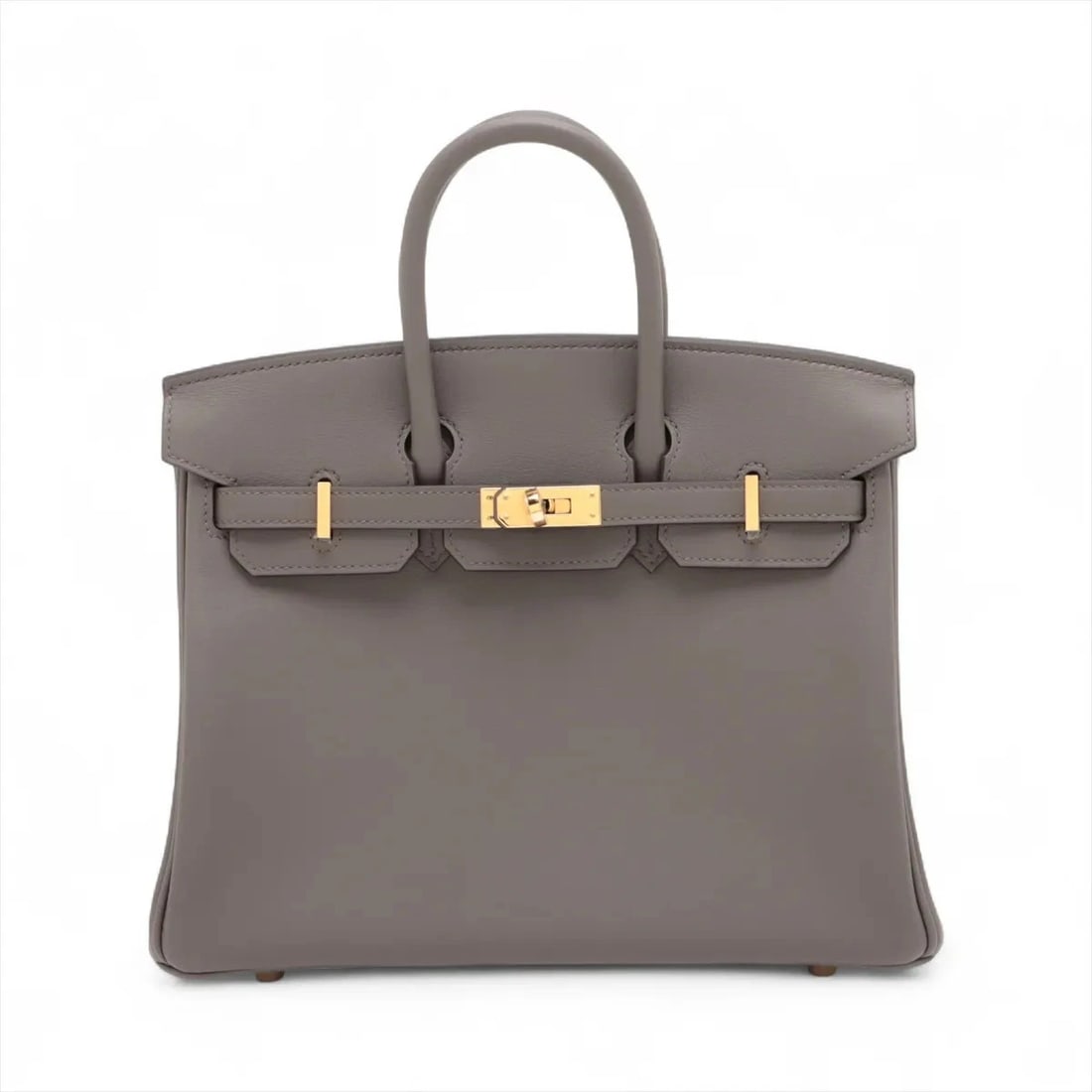HERMES BIRKIN 25 LE TOURNAY VEAU SWIFT ETAIN: Hermes Birkin 25 Le Tournay Veau Swift Etain Brand: Hermès Type: Hand bag Material: Veau Swift Color: Etain Size: Height:8.1inch Length:9.8inch Depth:5.1inch Handle height:2.4inch Accessories: Non