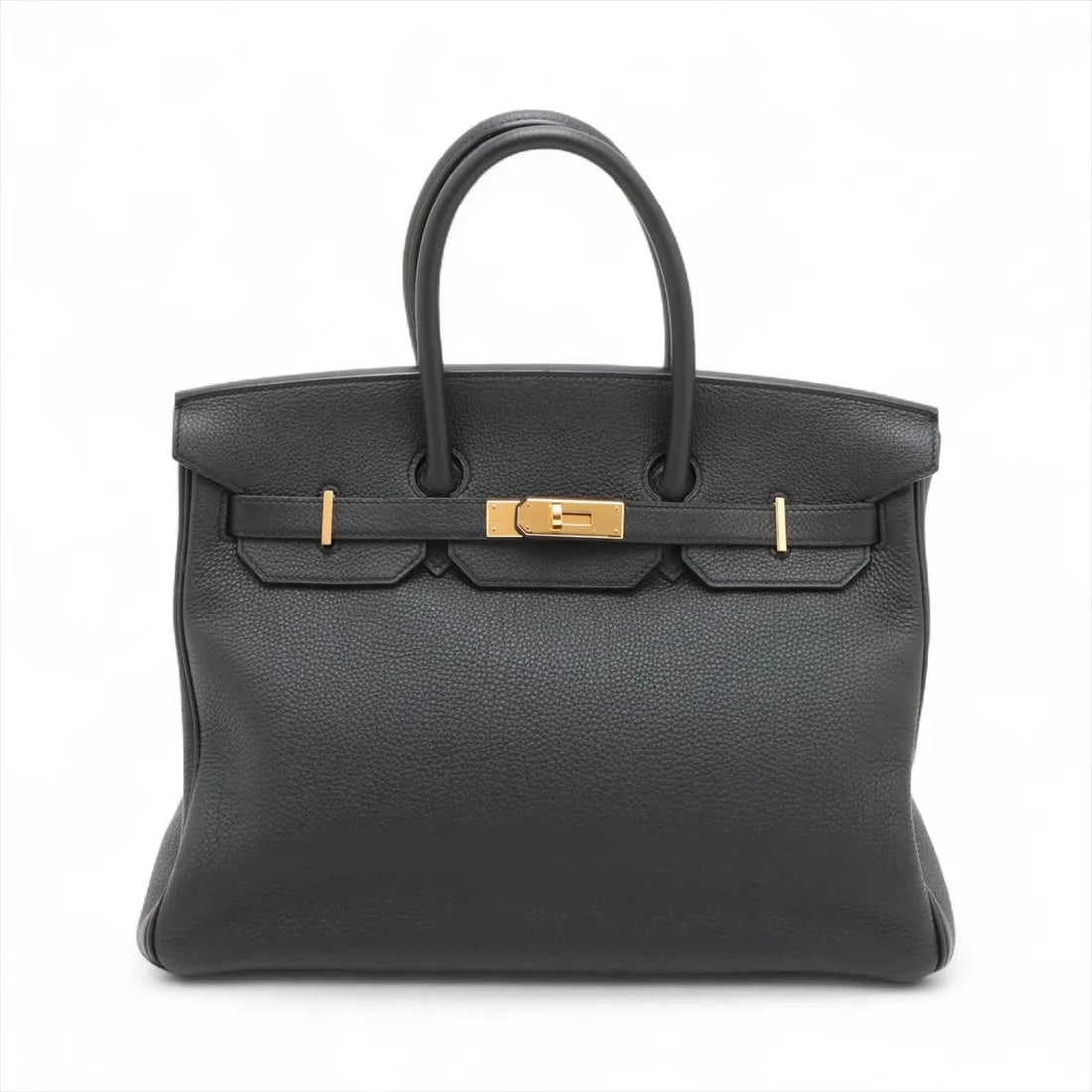 HERMES BIRKIN 35 LE TOURNAY TOGO BLACK: Hermes Birkin 35 Le Tournay Togo Black Brand: Hermès Type: Hand bag Material: Togo Color: Black Size: Height:9.6inch Length:14.0inch Depth:7.5inch Handle height:4.1inch Accessories: None A