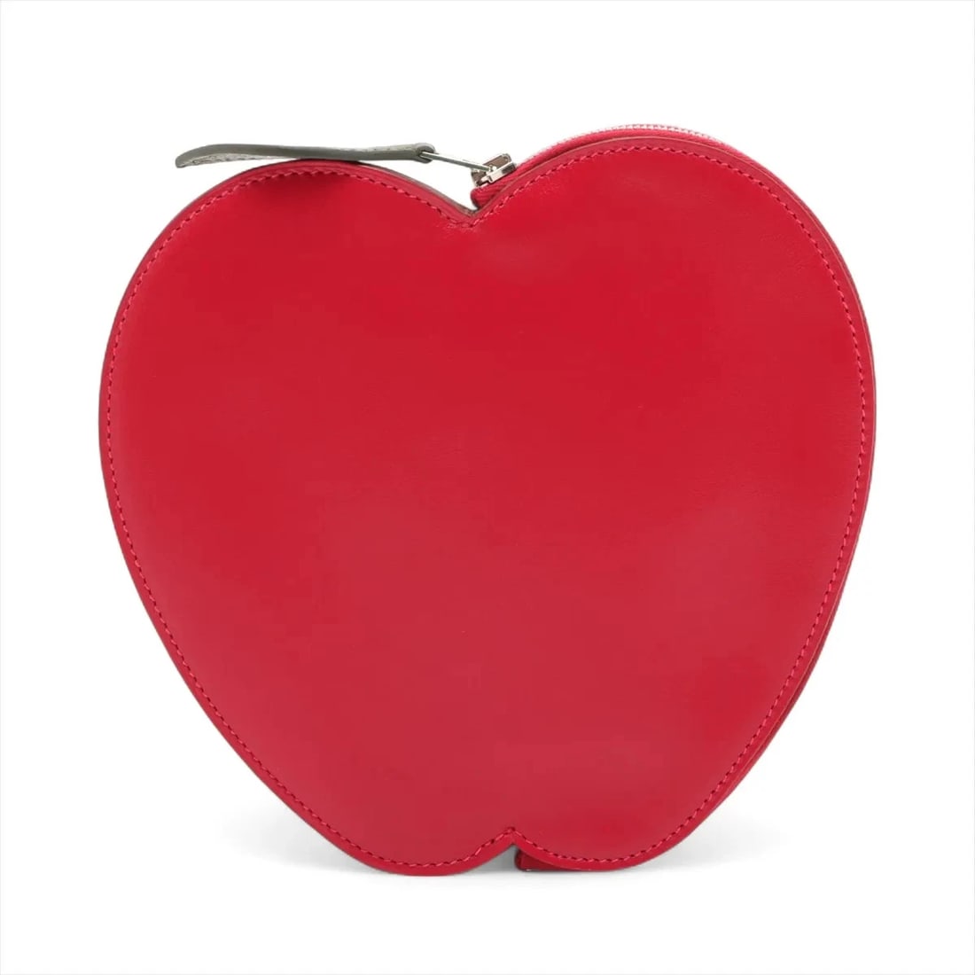 HERMES TUTTI FRUTTI VEAU TADELAKT ROUGE VIF SILVER: Hermes Tutti Frutti Veau Tadelakt Rouge vif Silver Brand: Hermès Type: Hand bag Material: Veau Tadelakt Color: Rouge vif Size: Height:6.7inch Length:6.5inch Depth:0.6inch Handle height:10.8inch Ac