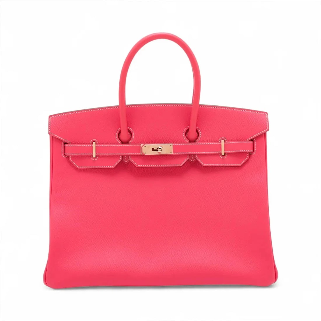 HERMES CANDY BIRKIN 35 VEAU EPSOM ROSE JAIPUR X GOLD: Hermes Candy Birkin 35 Veau Epsom rose jaipur x gold Brand: Hermès Type: Hand bag Material: Veau Epsom Color: rose jaipur×gold Size: Height:10.4inch Length:13.6inch Depth:7.3inch Handle height:3.7in