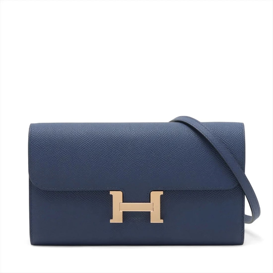 HERMES CONSTANCE LONG TOGO VEAU EPSOM BLUE: Hermes Constance Long Togo Veau Epsom Blue Brand: Hermès Type: Shoulder bag Material: Veau Epsom Color: Blue Saphir Size: Height:4.7inchLength:8.1inchDepth:1.4inch Accessories: None Access