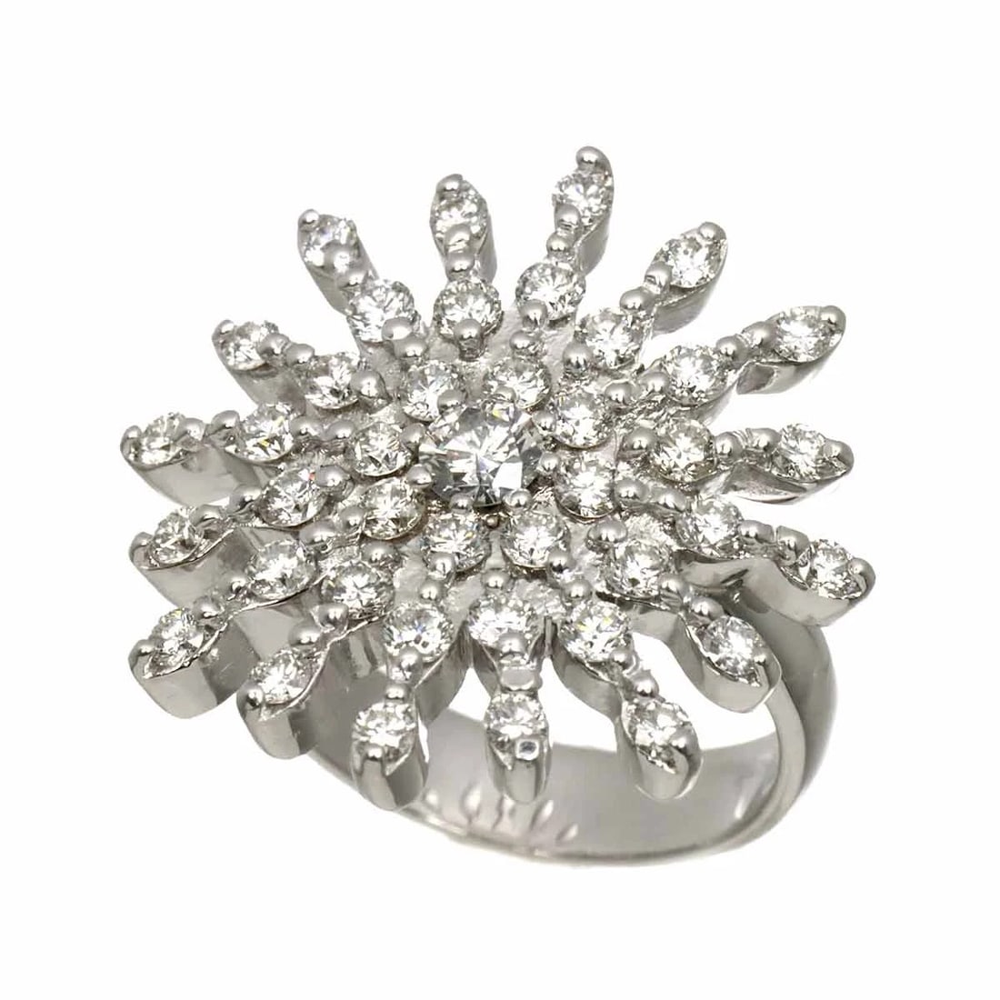 PONTE VECCHIO DIAMOND RING 18K WG - 4