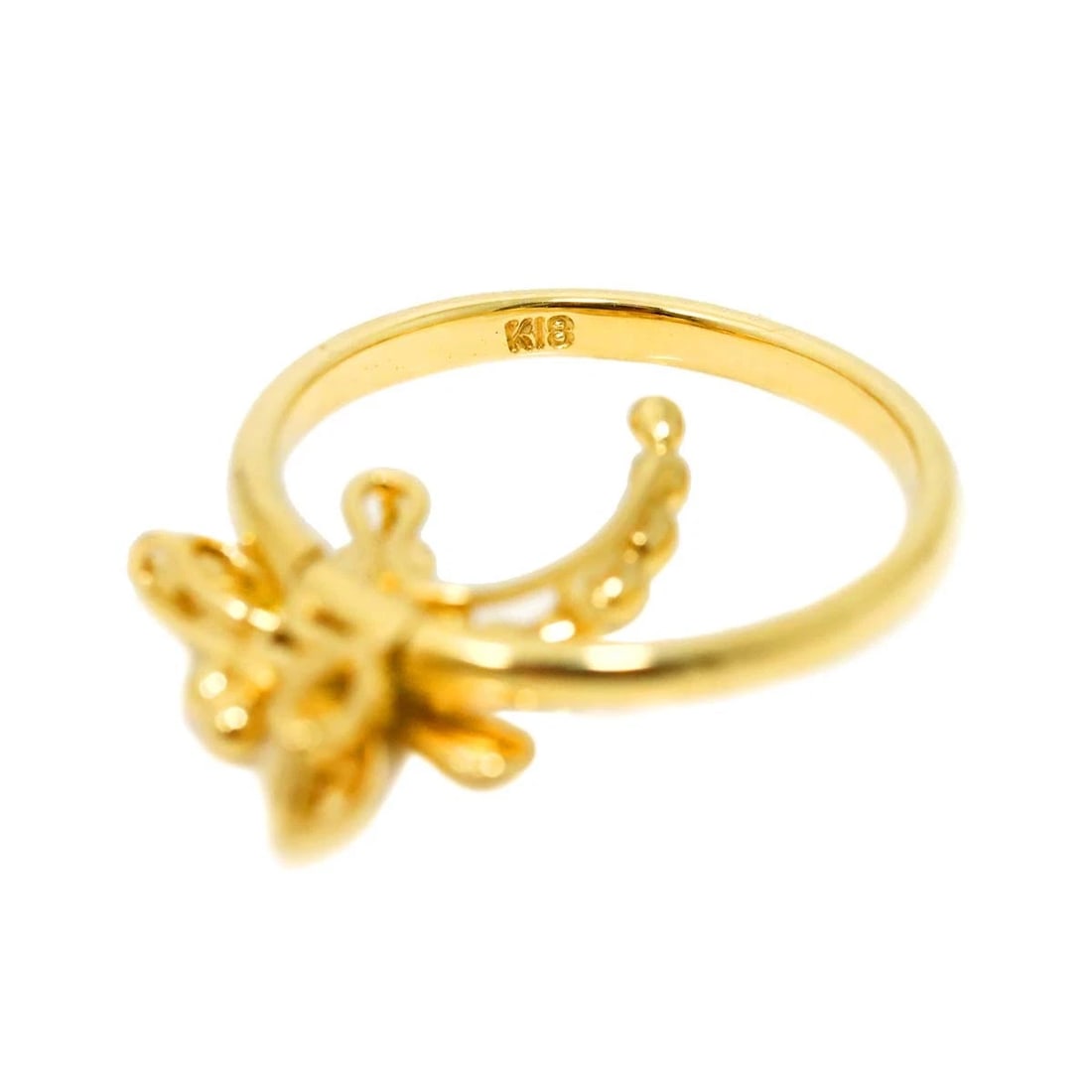 SAPPHIRE DIAMOND RING 18K - 4