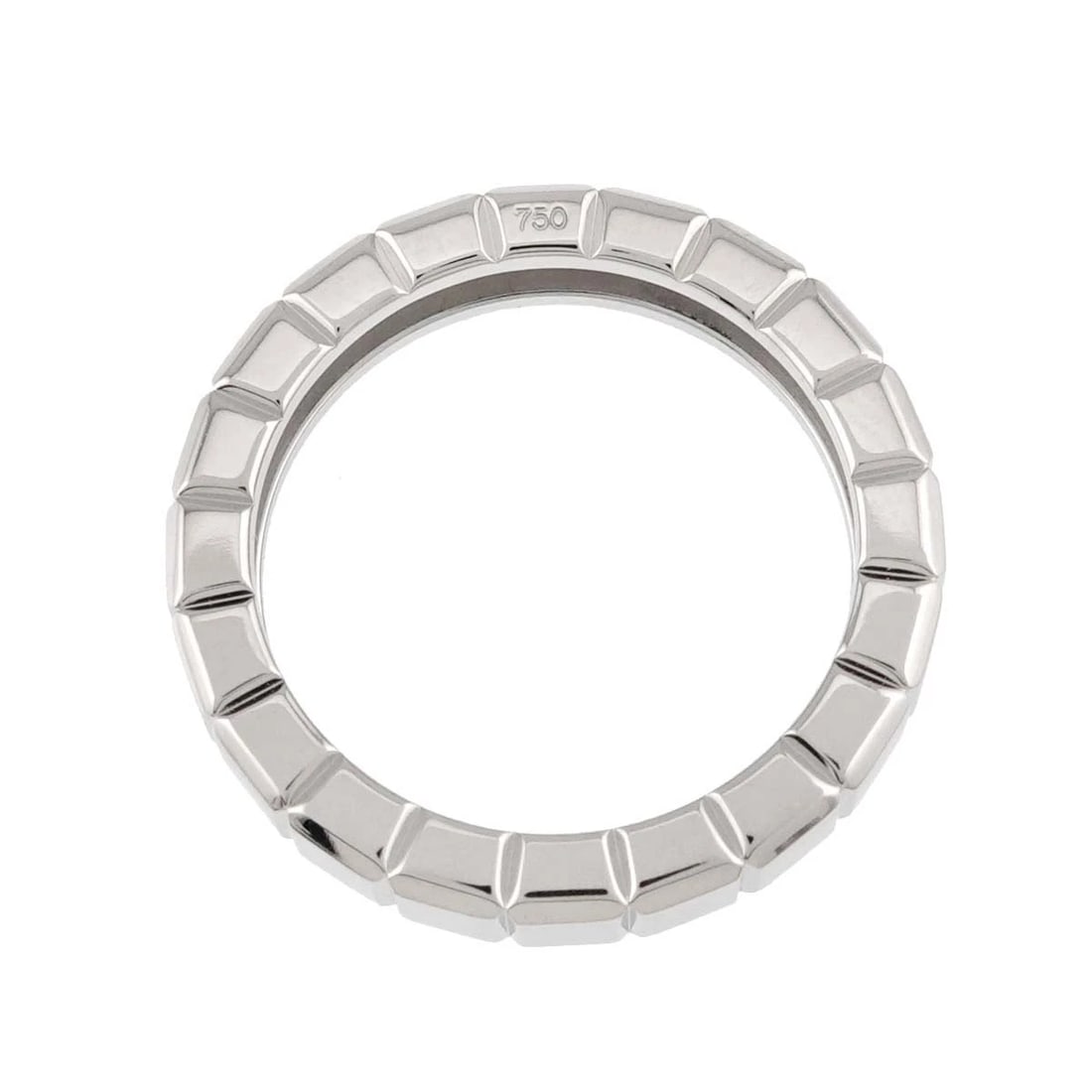 CHOPARD ICE CUBE RING 18K WG - 3